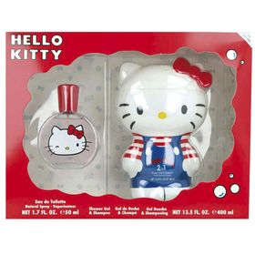Hello Kitty - Coffret Hello Kitty - Eau de Toilette 50ml + Gel & Shampoing 400ml