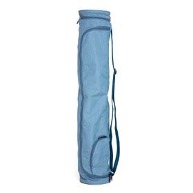 bodhi Sac pour tapis de yoga Asana Bag XXL 80 gris-bleu chiné, polyester/polyamide brodé
