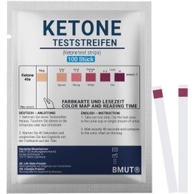 BMUT Bandelettes de test de cétone pour l'urine de régime cétogène