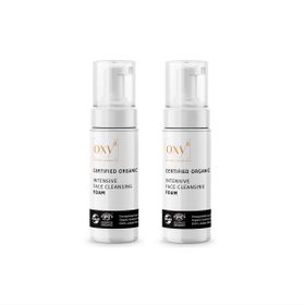 oxy8 Natural Cosmetics INTENSIVE FACE CLEANSING FOAM – Mousse nettoyante intense 2 Units