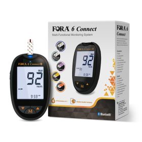 FORA 6 Connect Cholesterol Meter (Multi-parameter) - The Tester