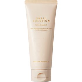 NATURE REPUBLIC Snail Solution Foam Cleanser – Mousse nettoyante régénérante