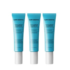 Glow Cocktail Trio de crèmes contour des yeux à l'acide hyaluronique hydratantes et illuminatrices