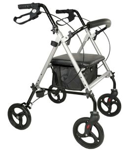 Ausilium Rollator van licht aluminium, 4 wielen, inklapbaar