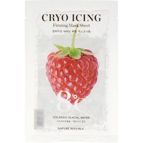 NATURE REPUBLIC Cryo Icing Firming Sheet Mask – Masque en tissu raffermissant à effet rafraîchissant