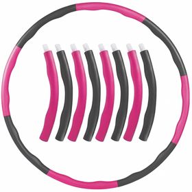 SHAPEVITAL Cerceau hula hoop Vital-Fit | diamètre modulable | intérieur massant en mousse