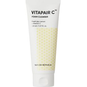 NATURE REPUBLIC Vitapair C Foam Cleanser – Mousse nettoyante purifiante à la vitamine C