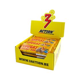 3Action Nougat Energy Bar - doos 21x40g