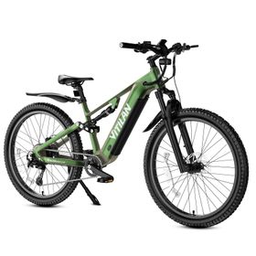 VITILAN M5 Volledig geveerde elektrische fiets, 48V 15Ah accu