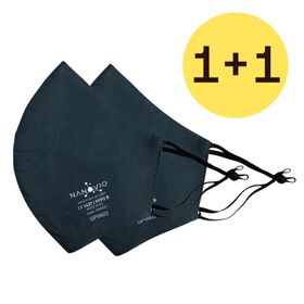 Nanovio FFP2 Maske herbruikbaar - Donkergrijs
