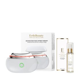 ErthSkin London LED Gua Sha Duo Acide Hyaluronique Collagène