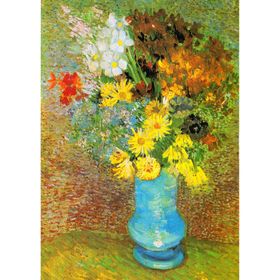 enjoy Puzzel Vincent Van Gogh: vaas met madeliefjes en anemonen 1000 stuks