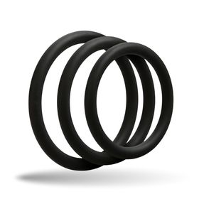 Easytoys - anneau pénien en lot de 3 en silicone