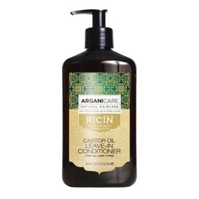 Arganicare - Castorolie Leave-In Conditioner voor alle haartypes - Argan en Castor