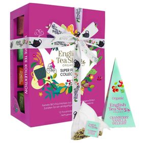 English Tea Shop Theegeschenk "Super Fruit Thee Collectie" met strik
