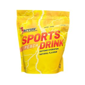 3Action Sports Drink Pêche - Pouch 1kg