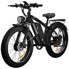 BLUVALL F1AWD Elektrische mountainbike met dubbele motor, 48V 22,4Ah verwijderbare accu