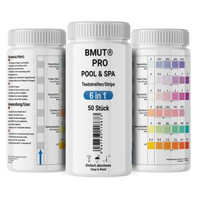 BMUT Testeur d'eau d'hydromassage 6en1 pour piscines et spas