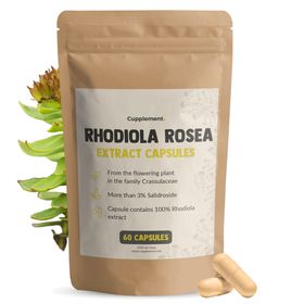 Cupplement - Rhodiola Rosea 500 mg - Capsules
