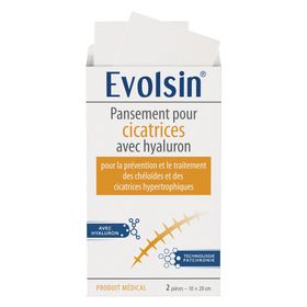Evolsin® Pansements cicatriciels avec acide hyaluronique – pour cicatrices opératoires, césarienne,