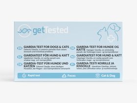 GetTested Test Giardia pour chiens et chats