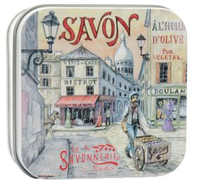 La Savonnerie de Nyons - Coffret métal avec savon "Montmartre"