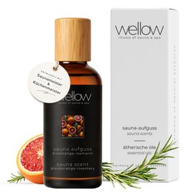 Wellow Infusion pour sauna Orange sanguine-romarin