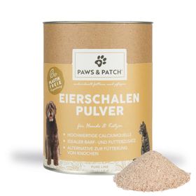 PAWS&PATCH POUDRE DE COQUILLES D'OEUFS POUR CHIENS ET CHATS