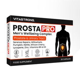 Vitastrong Prosta Pro - 30 Capsules, Ondersteuning voor Prostaat en Urinewegen