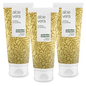 Australian Bodycare Pack de 3 gels d'Aloe Vera