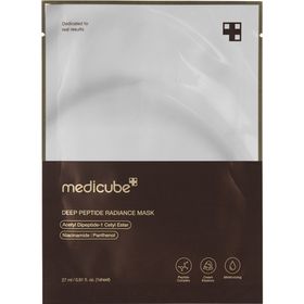 MEDICUBE Deep Peptide Radiance Face Mask – Verhelderend sheetmasker met peptidecomplex