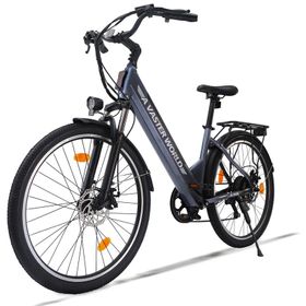 AVDL A32 Vélo électrique urbain 26 pouces, batterie amovible 36 V 12,8 Ah