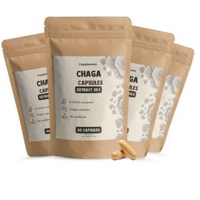 Cupplement - Extrait de Chaga 400mg - Capsules