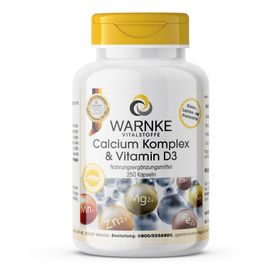 Warnke Vitalstoffen | Calciumcomplex & D3