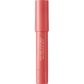 NATURE REPUBLIC By Flower Eco Crayon Lip Velvet 02 Pink Breeze – Rouge à lèvres velouté