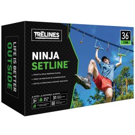 Ensemble d'aventure Trelines Ninja 10 mètres