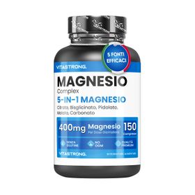 Vitastrong Magnesium Complex 5-in-1 – 150 Tabletten, Optimale Opname