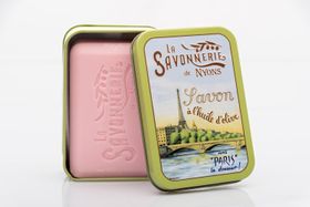 La Savonnerie de Nyons - Metalen doosje met zeep "La Seine"