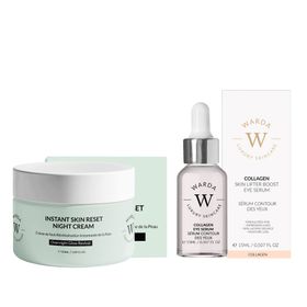 Warda Luxury Skincare Sérum contour des yeux au collagène + soin régénérant instantané