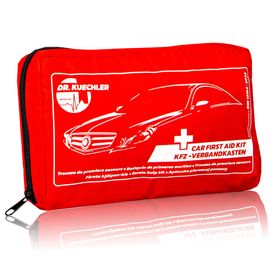 Dr. Kuechler Medical® EHBO-set voor auto's DIN 13164, EHBO-tas voor auto's