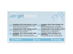 GetTested Test Giardia pour chiens et chats