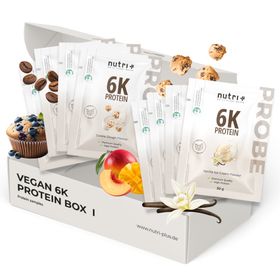 nutri+ boîte d'échantillons Vegan 6K Protein