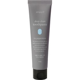 SIMPLYO Deep Clean Ice Peppermint Toothpaste – Diep reinigende tandpasta met ijskoude pepermunt
