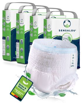 Sensalou Couche-culotte Pantalon jetable pour Adultes