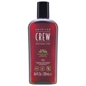 American Crew Tea Tree 3-in-1 – Shampoo, Conditioner & Body Wash