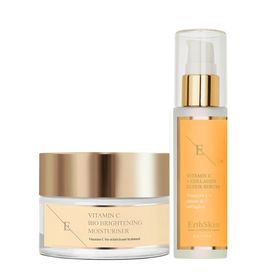 ErthSkin London VITAMINE C + SÉRUM ÉLIXIR DE COLLAGÈNE + Hydratant Bio Éclaircissant Vitamine C