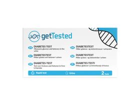 GetTested Test du diabète (cétones et glucose)