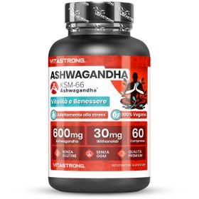 Vitastrong Ashwagandha KSM-66® - Ondersteuning voor dagelijks evenwicht en welzijn