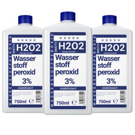BMUT Peroxyde d'hydrogène H₂O₂ 3 %