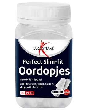 lucovitaal - Oordoppen Siliconen (Naturel) 50 paar